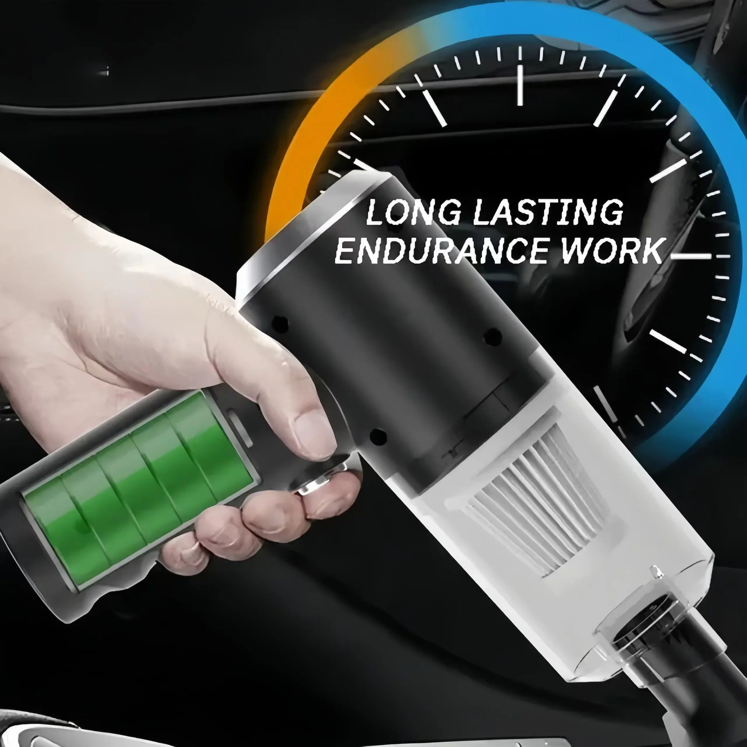 3 In 1 Portable Mini Vacuum Cleaner Duster Blower Air Pump Wireless Handheld Clean Microscopic Dust